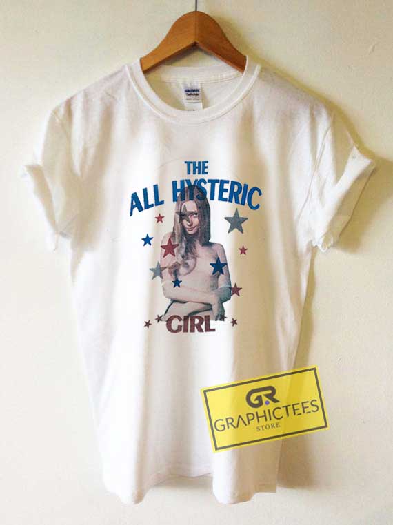 Vintage All Hysteric Girl Tee Shirts