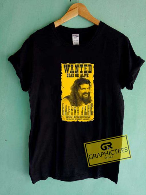 WWE Jack Wanted Poster Tee Shirts