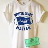 White Marlin Lives Matter T Shirt
