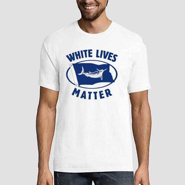 White Marlin Lives Matter T Shirt 2 White Marlin Lives Matter T Shirt