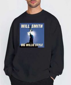 Sweatshirt black Will Smith Big Willie Style