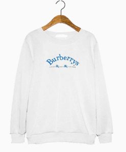 Word Vintage Burberry Sweatshirt