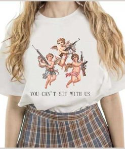 You-Can’t-Sit-with-Us-Cupid-Angels-Graphic-Tee-Shirts