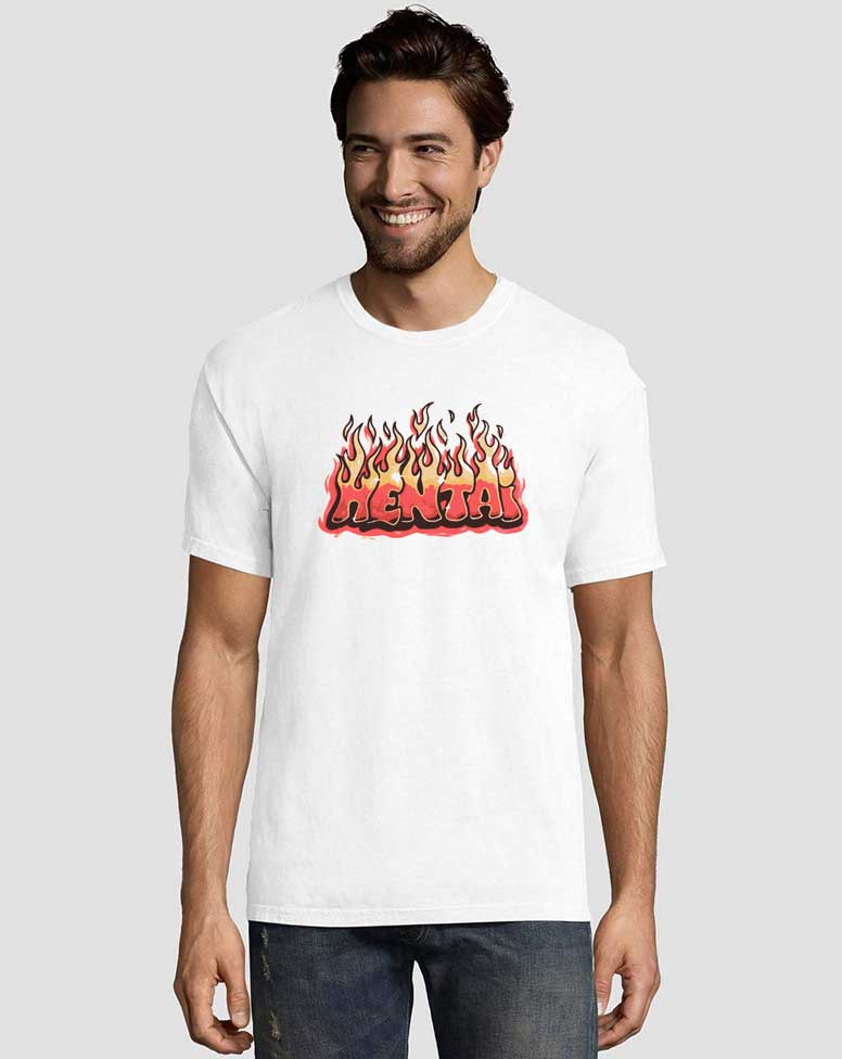Hentai Flames Graphic Tee Shirts 3 hentai-flames